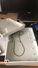 Funda impermeable al aire libre, caja de plástico para electrónica caso Proyecto impermeable caja para electrónica