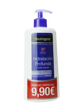 

Neutral hydration deep body lotion 400 ml hydration for 24h. Dry skin.