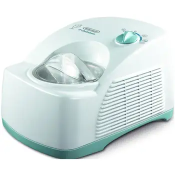 

The Gelataio ICK5000 ice cream maker capacity 1.2 liters power 230 Watt white color/VerdeDE LONGHI200.35