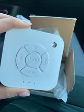 Máquina de sonido para dormir para bebés y adultos, dispositivo de sonido recargable por USB, con temporizador de apagado, color blanco, para relajación y viajes de Oficina # R