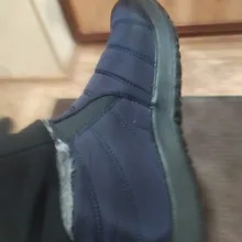 Hombres botas ligero zapatos de invierno para hombres botas nieve calzado de invierno de talla grande 47 Slip On Unisex tobillo botas de invierno