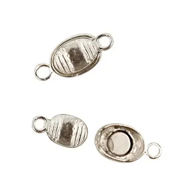 

Cla1231 magnetic lock, 11*7,6*5,4mm, pack/2 pcs, 'Astra' (Silver)