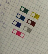 Juego de 8 colores de pluma con brillo, resaltador que cambia de Color, marcador de Flash, Gel, plumas de dibujo, álbum de recortes, diario, papelería, escuela