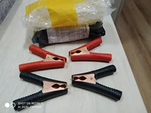2Pcs Red+Black Car Alligator Clips Battery Clamps Crocodile Clip 100A Aligator Clips