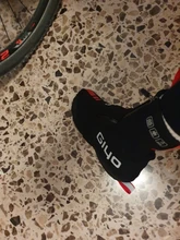GIYO-cubrezapatos térmicos reflectantes para ciclismo, para hombre y mujer, con cierre automático