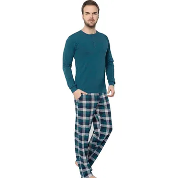 

Long Sleeve Summer Spring Cotton Pajamas Set