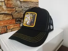 Gorra de malla con estampado de DRAGON BALL para hombre y mujer, gorro de malla con estampado de DRAGON BALL NARUTO, Snapback, Gorra de béisbol de algodón Hip Hop, unisex