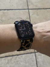 Correa de nailon suave y cómoda con hebilla elástica para Apple watch, banda de 38mm y 42mm, Serie 6 SE 543 2 1 para iWatch, Correa trenzada de nailon de 44mm