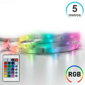 

LED strip RGB 5m IP20 25W with 7hSevenOn Knob