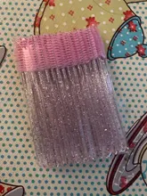 MEISHENJIE-brochas de maquillaje desechables para pestañas, varitas de rímel con mango de diamante, herramientas de extensión de pestañas, 5-50 Uds.