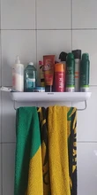 Organizador adhesivo para estante de baño, estante de ducha montado en la pared para champú, especias, soporte para estante de ducha, accesorios de baño