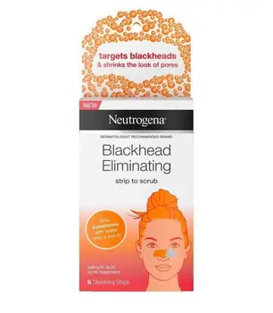 

Neutrogena black dots exfoliating strips