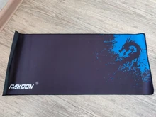 Gaming-Mousepad Gamer Computer Anti-Slip Rakoon Large Rubber Big with Locking-Edge 
