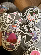 Pegatinas de Anime de dibujos animados, pegatinas de grafiti, diario, equipaje, portátil, PVC, impermeables, 10/30/50/100 Uds.