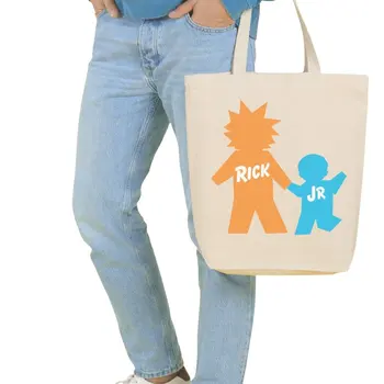 

Angemiel Bag Portal Input Orange and Blue Big Shopping Beach Tote Bag