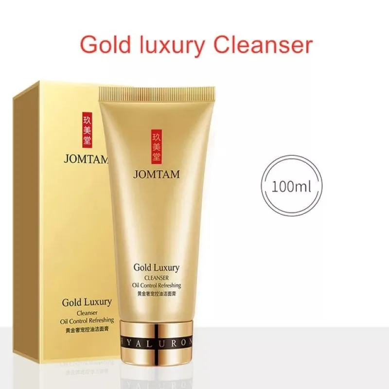 Премиум глубоко очищающая пенка для умывания Jomtam Oil Control Cleanser жирной смешанной и