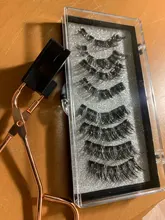 LEKOFO-pestañas magnéticas con 4 pares, 8 Uds., 5 uds.