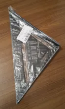 Regla triangular de aleación de aluminio de 7 pulgadas, regla métrica cuadrada para medir velocidad, herramientas para enmarcar medidores