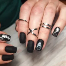 KISSWIFE-Juego de 8 anillos de color dorado para mujer, diseño redondo simple, hecho a mano, anillo geométrico, regalos de joyería para mujer