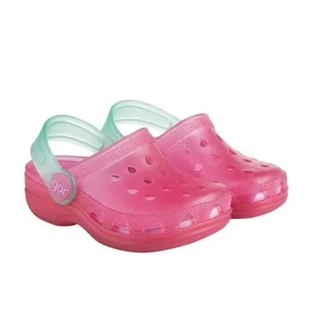 

Clogs water model rubber Poppy fuchsia/Aqua, Igor