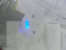 Sensor fotoeléctrico de seguridad para el hogar, Detector de envenenamiento por monóxido de carbono de alta sensibilidad, 85dB, LCD, Independiente