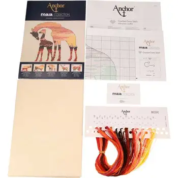 

"Embroidery kit", "floss embroidery kit", "cross stitch", "counted cross", "MAIA", "counted cross stitching"