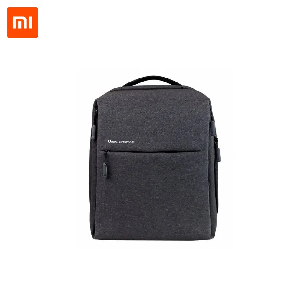 Рюкзак XIAOMI Mi City Backpack городской, для ноутбука, унисекс, мужской, женский, с защитой от воды, темно-серый