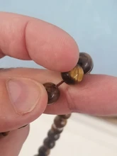 Colgante borla de cuentas para hombres y mujeres, piedra Natural de ágatas negras, 33 cuentas de oración, islámico, Tasbih musulmán, corario de Dios, joyería de meditación