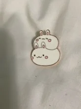 Lapel Pin Brooch Jewelry Badge Gift Custom Enamel-Pins Bunny Rabbits Cartoon-Animal Friends