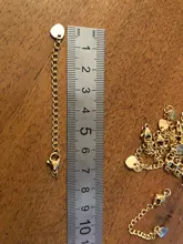 10 Uds. De acero inoxidable, 2 pulgadas, cadena de cola de extensión dorada, cierres de langosta, conector, accesorios para fabricación de joyas DIY, pulsera, collar