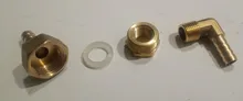 Barb-Fitting Hose Connector-Joint-Adapter Elbow Thread Brass 16mm Bsp Male 12mm 1/4 10mm