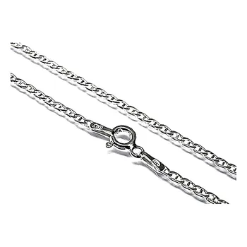 

Chain 925 sterling silver m smooth 45cm. Marine thread 0.50mm. [AB0395]
