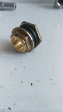 Brass-Pipe Swivel-Fittings Water-Tank-Connector Male Jointer Copper Single Key 3/4-Nut
