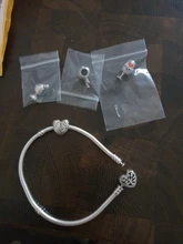 Plata de Ley 925, cuentas de cristal Murano azul oscuro, compatibles con pulsera Pandora Original y brazalete, fabricación de joyería a la moda 1558DIY para mujer