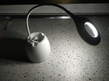 Pen-Holder Desk-Lamp Book Read-Light Dimming Bedside Home-Decor Pink Eye-Protect Touch