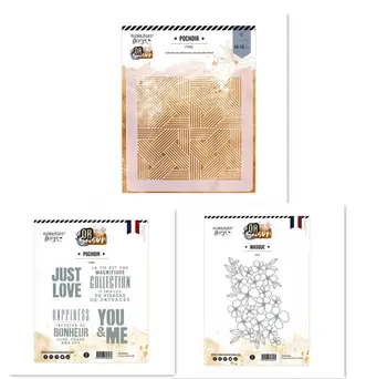 

french Mask Stencil plastic graduation for diy scrapbook / album decoration embossed diy paper card B012