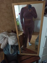 Gym Clothing Leggings Sportswear Crop-Top Yoga-Set Fitness Long-Sleeve Seamless Workout