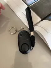 Upgrad-alarma de autodefensa con forma de huevo para niña y mujer, alerta de seguridad Personal, llavero fuerte, alarma de emergencia, 120dB