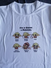 Camisetas con estampado de bebé, blusas informales de manga corta con cuello redondo, Harajuku, geniales, Tops para mujer