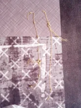 Tobillera de Color dorado y plateado para mujer, pulsera para pierna, joyería para pie de playa para verano 2019