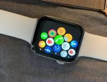 IWO-reloj inteligente W26 para hombre y mujer, pulsera deportiva de 44mm/40mm con Bluetooth, Monitor de ritmo cardíaco y llamadas, completamente táctil