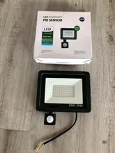 LED Floodlight Motion-Sensor Street-Wall Garden Waterproof 220V 100W 50W 30W PIR 
