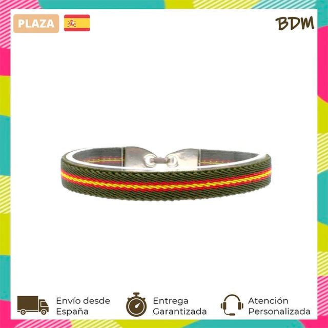 Pulsera Guardia Civil Española elastica nuevo hombre mujer accesorios moda