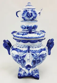 

Gzhel samovar souvenir