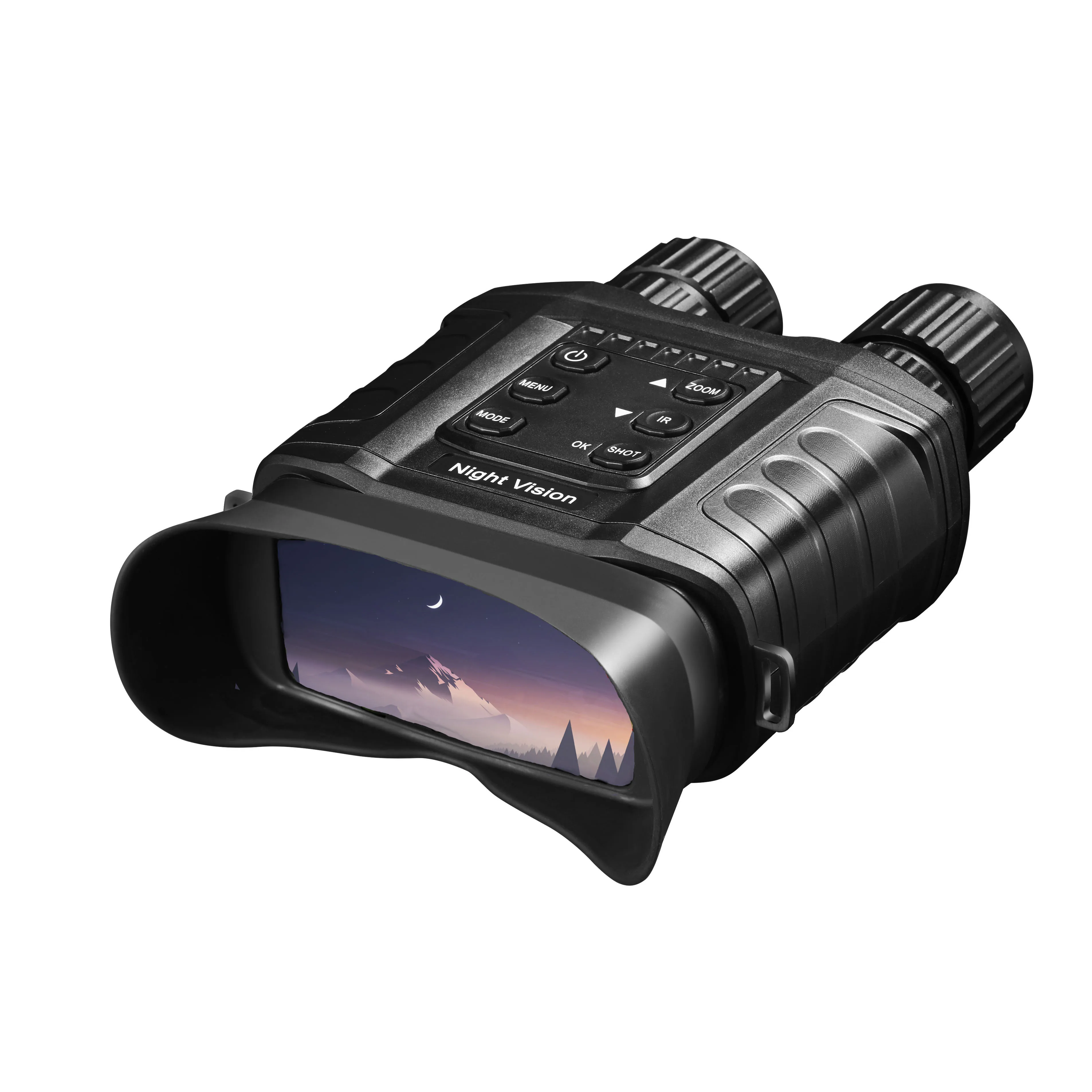 Ir Night Vision Binoculars Goggles 1080p, 4x20 Zoom, 3000m/9840ft