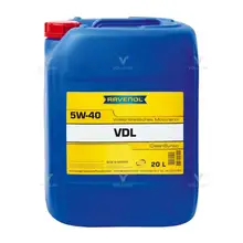 Моторное масло RAVENOL VDL SAE 5W-40 20 л