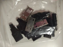 Socket-Connector Cover Type-A 4-Pin-Plug Plastic Male Female 10pcs Black with Diy-Kits