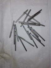 HYTOOS 10 unids/set taladro clavo Bits de diamante cortadores para manicura para cutícula Burr fresadora cortador de uñas pedicura accesorios herramientas