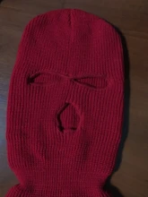 Máscara de cobertura de la cara completa, gorro de Pasamontañas de punto de 3 agujeros, táctica del ejército CS, para invierno, esquí, ciclismo, gorro, bufanda, mascarilla facial cálida