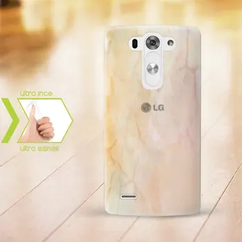 

Personalized LG G3 Slim Clear Silicone Phone Cover (Marble Temalı-3)